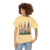 Wildflowers, Graphic T-Shirts for Women, Floral Shirt, Womens Short Sleeve, Ladies Graphic Tees #5125TTS