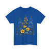 Wildflowers, Graphic T-Shirts for Women, Floral Shirt, Womens Short Sleeve, Ladies Graphic Tees #5121TTS