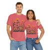 Wildflowers and Yellow Roses, Graphic T-Shirts for Women, Floral Shirt, Womens Short Sleeve, Ladies Graphic Tees #5026TTS