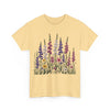 Wildflowers, Graphic T-Shirts for Women, Floral Shirt, Womens Short Sleeve, Ladies Graphic Tees #5124TTS