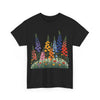 Wildflowers, Graphic T-Shirts for Women, Floral Shirt, Womens Short Sleeve, Ladies Graphic Tees #5120TTS