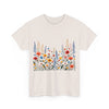 Wildflowers, Graphic T-Shirts for Women, Floral Shirt, Womens Short Sleeve, Ladies Graphic Tees #5107TTS