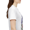 Wildflowers and Pink/Violet Roses, Graphic T-Shirts for Women, Floral Shirt, Womens Short Sleeve, Ladies Graphic Tees #5100TTS