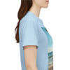 My Happy Place, Woman on Bench, Looking at Waves,  Safe Place T-Shirt, Finding My Happy Place Top, Ocean Waves,  #5003STS