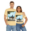 Have You Forgiven Your Ex?  Man on Bench Looking at Waves, Forgiving T-Shirt, Forgiveness, Relationship Healing Top #5005STS