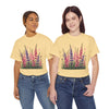 Wildflowers, Graphic T-Shirts for Women, Floral Shirt, Womens Short Sleeve, Ladies Graphic Tees #5119TTS