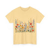 Wildflowers, Graphic T-Shirts for Women, Floral Shirt, Womens Short Sleeve, Ladies Graphic Tees #5107TTS