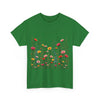 Wildflowers, Graphic T-Shirts for Women, Floral Shirt, Womens Short Sleeve, Ladies Graphic Tees #5103TTS
