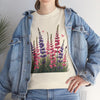 Wildflowers, Graphic T-Shirts for Women, Floral Shirt, Womens Short Sleeve, Ladies Graphic Tees #5119TTS