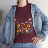 Wildflowers, Graphic T-Shirts for Women, Floral Shirt, Womens Short Sleeve, Ladies Graphic Tees #5106TTS