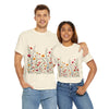 Wildflowers, Graphic T-Shirts for Women, Floral Shirt, Womens Short Sleeve, Ladies Graphic Tees #5103TTS