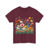 Wildflowers, Graphic T-Shirts for Women, Floral Shirt, Womens Short Sleeve, Ladies Graphic Tees #5108TTS