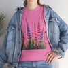 Wildflowers, Graphic T-Shirts for Women, Floral Shirt, Womens Short Sleeve, Ladies Graphic Tees #5119TTS