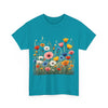 Wildflowers, Graphic T-Shirts for Women, Floral Shirt, Womens Short Sleeve, Ladies Graphic Tees #5108TTS