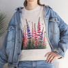 Wildflowers, Graphic T-Shirts for Women, Floral Shirt, Womens Short Sleeve, Ladies Graphic Tees #5119TTS