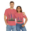 Wildflowers, Graphic T-Shirts for Women, Floral Shirt, Womens Short Sleeve, Ladies Graphic Tees #5119TTS