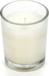 Hosley 240 Pack Ivory Unscented Clear Glass Filled Votive Candles. Hand Poured Wax Candle Ideal Gifts for Aromatherapy Spa Weddings Birthdays Holidays Party (Warm White)