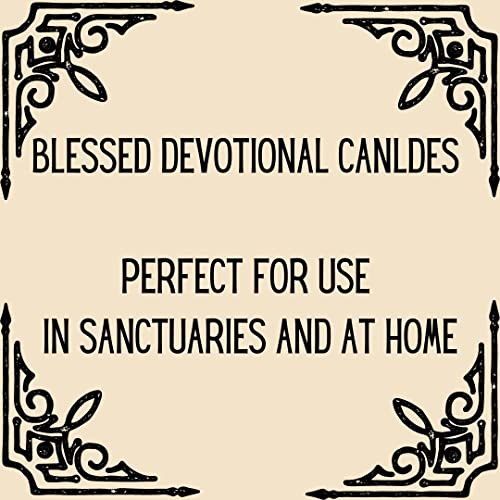 Blessed Sanctuary Series Assorted Religious Candle, White, Case of 12 (5 Cases)