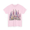 Wildflowers, Graphic T-Shirts for Women, Floral Shirt, Womens Short Sleeve, Ladies Graphic Tees #5124TTS
