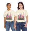 Wildflowers, Graphic T-Shirts for Women, Floral Shirt, Womens Short Sleeve, Ladies Graphic Tees #5119TTS
