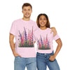 Wildflowers, Graphic T-Shirts for Women, Floral Shirt, Womens Short Sleeve, Ladies Graphic Tees #5119TTS