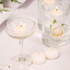 24 Pack Ashlux Floating Candles 5-6 Hours Long Burning, 2 inch Unscented White Floating Candles for Valentine's Day, Wedding, Proposal Anniversary Decorations, Romantic Night for Her/Him Set