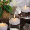 3 inch White Floating Candles, 48 Packs Unscented Floating Candles for Centerpieces-10 Hours Burn Time-3â Floating Tealight Candles for Cylinder Vases, Pool, Wedding, Party, Valentine's Day
