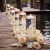 3 inch White Floating Candles, 48 Packs Unscented Floating Candles for Centerpieces-10 Hours Burn Time-3â Floating Tealight Candles for Cylinder Vases, Pool, Wedding, Party, Valentine's Day