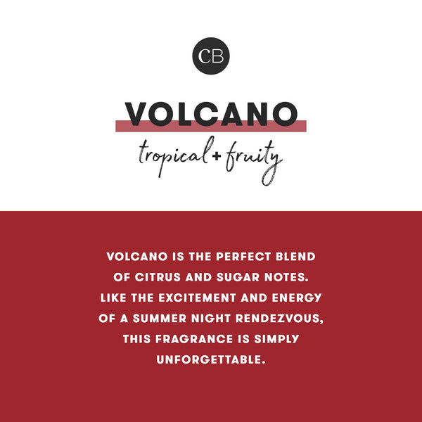 Capri Blue Volcano Scented Candle - Holiday Mercury Inverted Jar Candle - Luxury Aromatherapy Candle - Glass Candle Holder with A Mercury Pearl Etched Finish (10 oz)