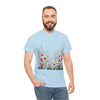 Wildflowers, Graphic T-Shirts for Women, Floral Shirt, Womens Short Sleeve, Ladies Graphic Tees #5104TTS