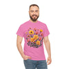 Wildflowers and Pink & Yellow Roses, Graphic T-Shirts for Women, Floral Shirt, Womens Short Sleeve, Ladies Graphic Tees #5139TTS