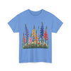 Wildflowers, Graphic T-Shirts for Women, Floral Shirt, Womens Short Sleeve, Ladies Graphic Tees #5120TTS
