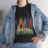 Wildflowers, Graphic T-Shirts for Women, Floral Shirt, Womens Short Sleeve, Ladies Graphic Tees #5120TTS