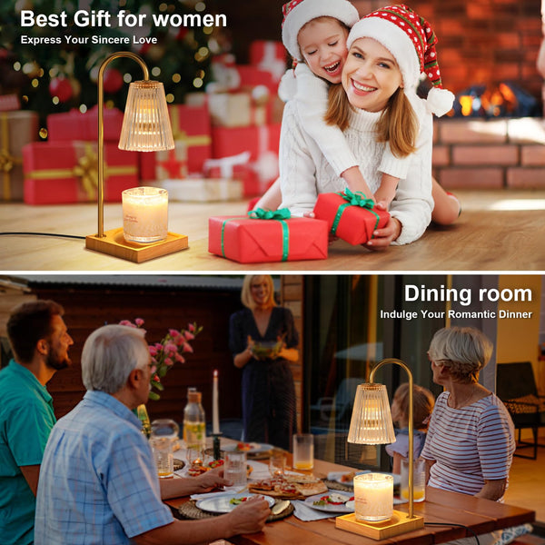 Hong-in Candle Warmer Lamp-Electric Candle Warmer with Timer