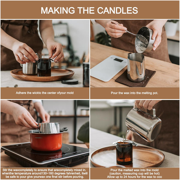 Natural Soy Wax for Candle Making 40 lb Bag Soy Wax Flakes,DIY Candle