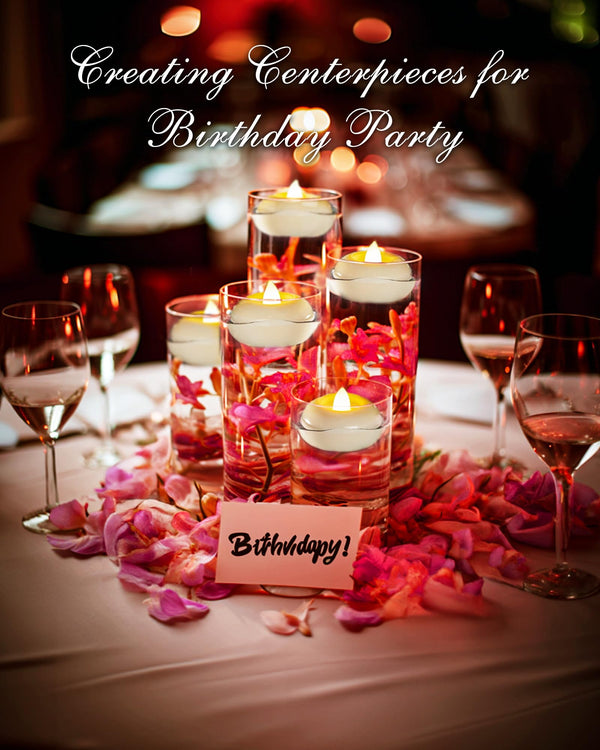 Homemory 24Pack 2β Flameless Led Floating Candles, 200 Hour Plastic Battery Operated Flickering Waterproof Tealights for Cylinder Vases, Centerpieces at Wedding, Party, Pool, Holiday (White Base)