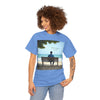 Have You Forgiven Your Ex?  Man on Bench Looking at Waves, Forgiving T-Shirt, Forgiveness, Relationship Healing Top #5005STS