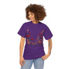 Wildflowers and Red Roses, Graphic T-Shirts for Women, Floral Shirt, Womens Short Sleeve, Ladies Graphic Tees #5033TTS