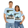 Have You Forgiven Your Ex?  Man on Bench Looking at Waves, Forgiving T-Shirt, Forgiveness, Relationship Healing Top #5005STS