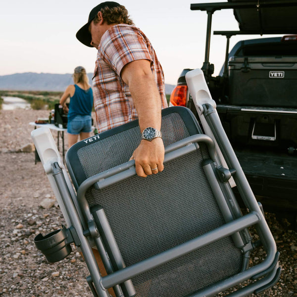 YETI Hondo Base Camp Folding Chair, Charcoal