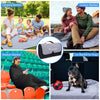 Sportneer Waterproof Outdoor Blankets, Camping Blanket 75" x 55" Warm Fleece Windproof Foldable Stadium Blanket for Beach Camping Hiking Park Patio Picnic Car Use