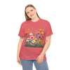 Wildflowers, Graphic T-Shirts for Women, Floral Shirt, Womens Short Sleeve, Ladies Graphic Tees #5108TTS