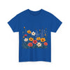 Wildflowers, Graphic T-Shirts for Women, Floral Shirt, Womens Short Sleeve, Ladies Graphic Tees #5111TTS
