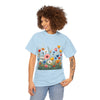 Wildflowers, Graphic T-Shirts for Women, Floral Shirt, Womens Short Sleeve, Ladies Graphic Tees #5108TTS