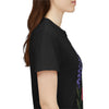 Wildflowers and Pink/Violet Roses, Graphic T-Shirts for Women, Floral Shirt, Womens Short Sleeve, Ladies Graphic Tees #5100TTS