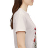Wildflowers and Pink Roses, Graphic T-Shirts for Women, Floral Shirt, Womens Short Sleeve, Ladies Graphic Tees #5013TTS
