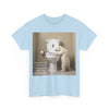 Please Put the Seat Down, Seriously, It's Not that Complicated, Polar Bear Toilet Seat Down, Seat Down Reminder Shirt #5004STS