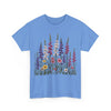 Wildflowers, Graphic T-Shirts for Women, Floral Shirt, Womens Short Sleeve, Ladies Graphic Tees #5124TTS