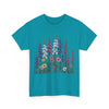 Wildflowers, Graphic T-Shirts for Women, Floral Shirt, Womens Short Sleeve, Ladies Graphic Tees #5124TTS