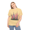 Wildflowers, Graphic T-Shirts for Women, Floral Shirt, Womens Short Sleeve, Ladies Graphic Tees #5119TTS